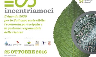 Il 25 ottobre a Roma Ecoincentriamoci 2016 - L’economia partecipata come chiave per lo sviluppo sostenibile